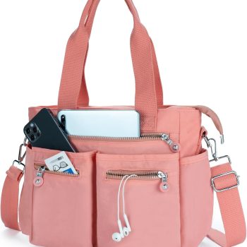 Tote Bag for Women Canvas Tote Bags Handbags for Women Crossbody Bag with Multiple Pockets
