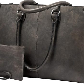 Laptop Bag for Women, 15.6 inch Laptop Tote Bag Vintage Work Bags for Women Computer Bag Office Briefcase Handbag
